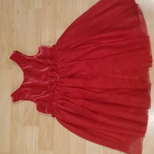 Toddler Girl Red Dress